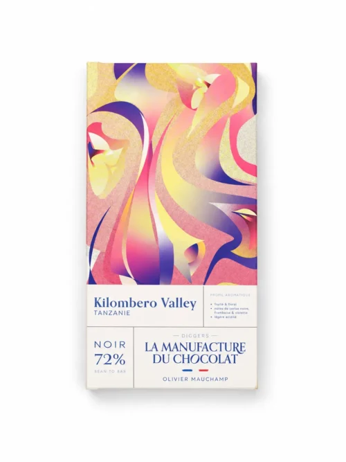 Tanzanie Kilombero Valley - Tablette chocolat noir 72%