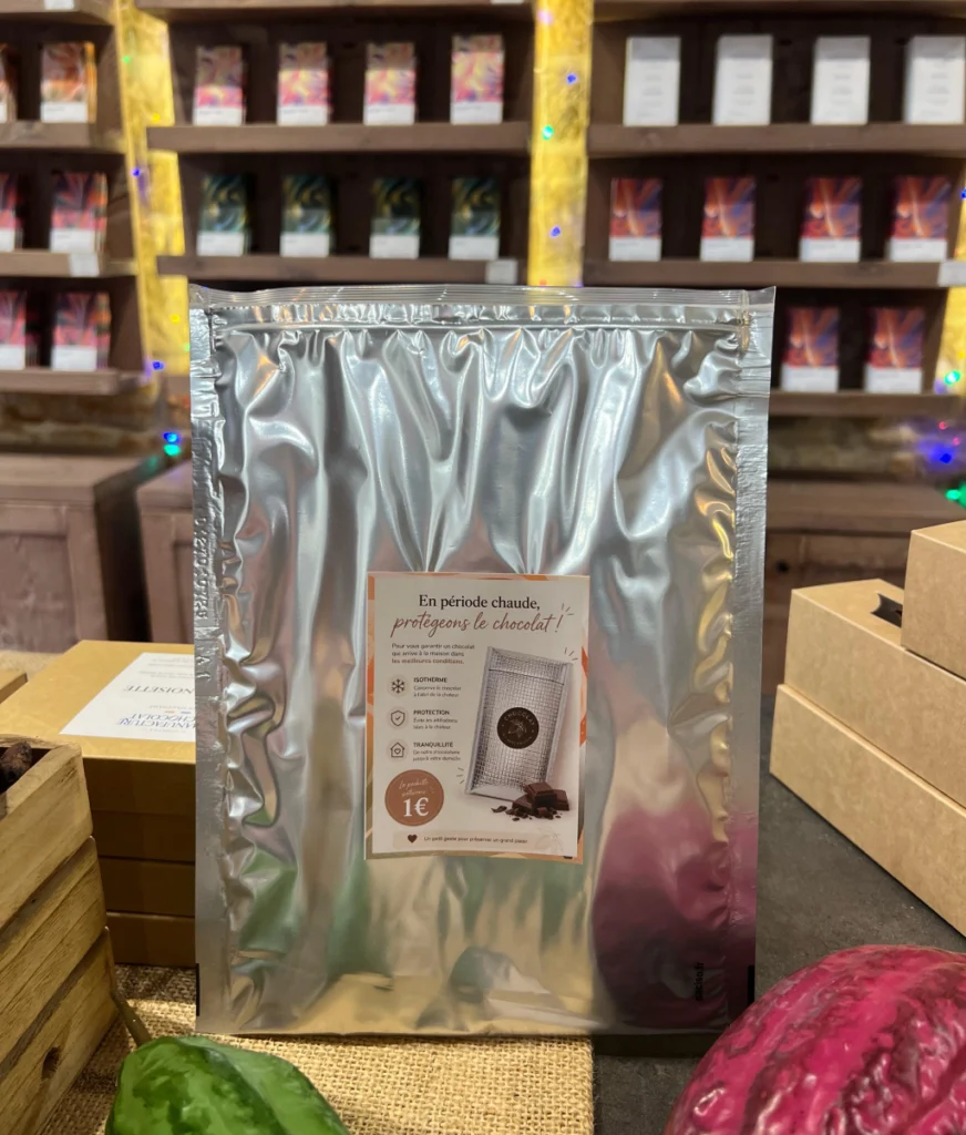 Pochette conservation chocolat