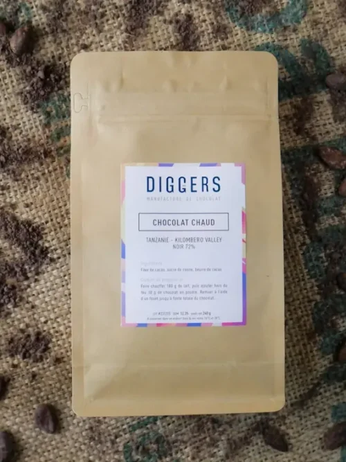 Tanzanie Kilombero valley - Chocolat noir 72% en poudre