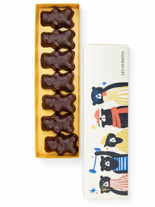Oursons Guimauve Chocolat Noir