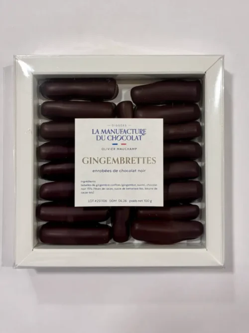 Gingembrettes chocolat noir