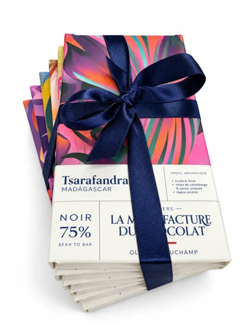 Tablettes chocolat noir artisanal bean to bar